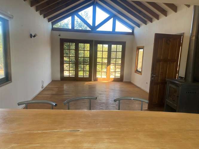 Oportunidad: parcela a cien metros del embalse los Aromos dos cabañas y piscina