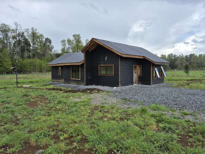 Villarrica Pucón casa de 103 metros en precioso loteo.
