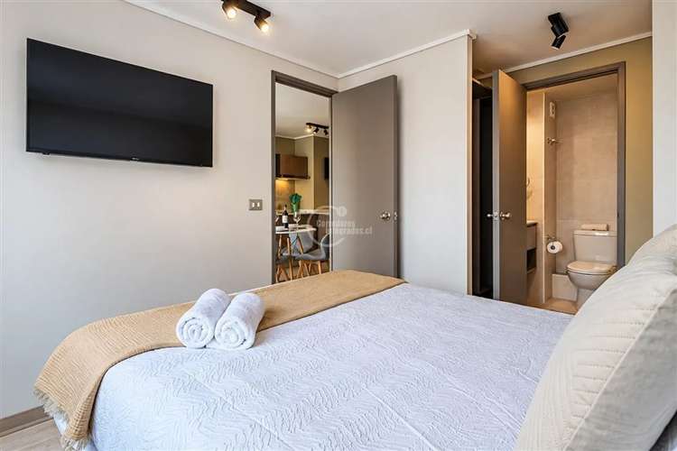 AMOBLADO. 1 dormitorio, en Santiago - Imagen 5