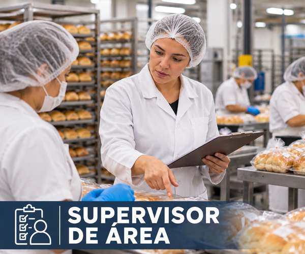 SE BUSCA SUPERVISOR(A) DE ÁREA DE PRODUCCIÓN