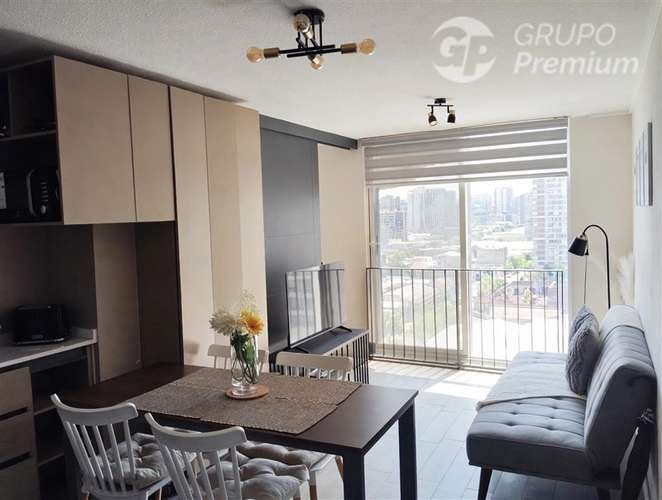 Departamento en venta de 1 dorm, 2 ambientes.en Santiago