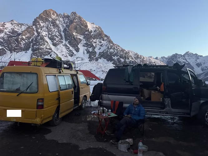 4x4 Overlander van - Mitsubishi Delica Space Gear, 1997