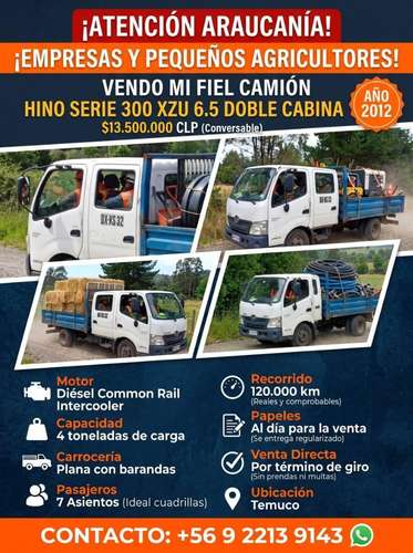 Hino Serie 300 XZU 6.5