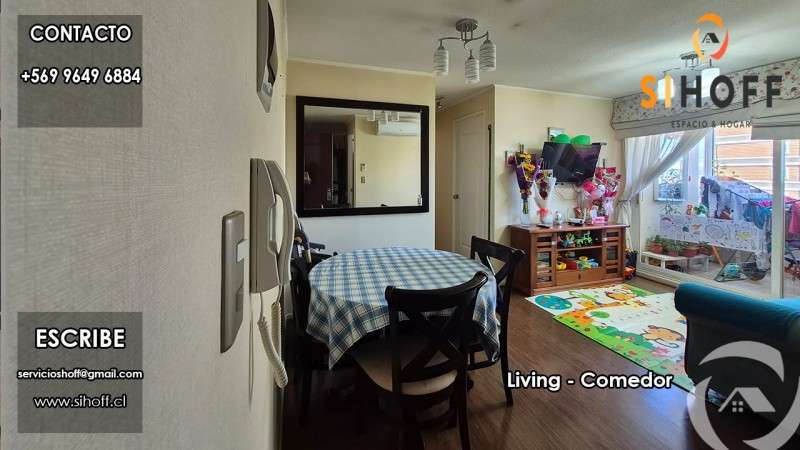 Se Vende Departamento en Condominio Plaza del Este, Chillán