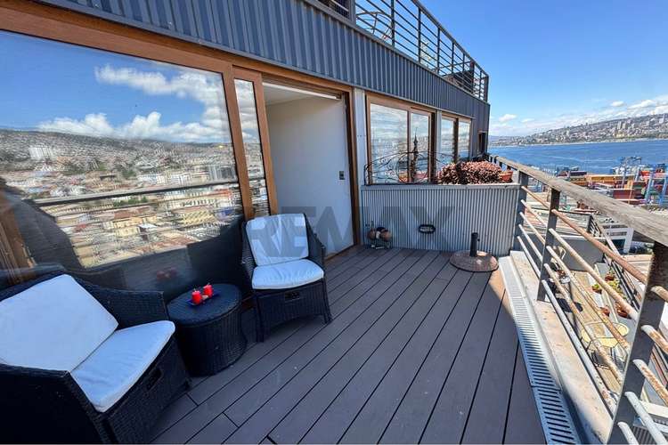 Depto amoblado vista al mar | cerro artillería - Imagen 21