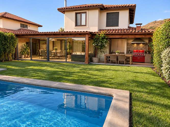 AYRES DE CHICUREO VENTA CASA PISCINA QUINCHO