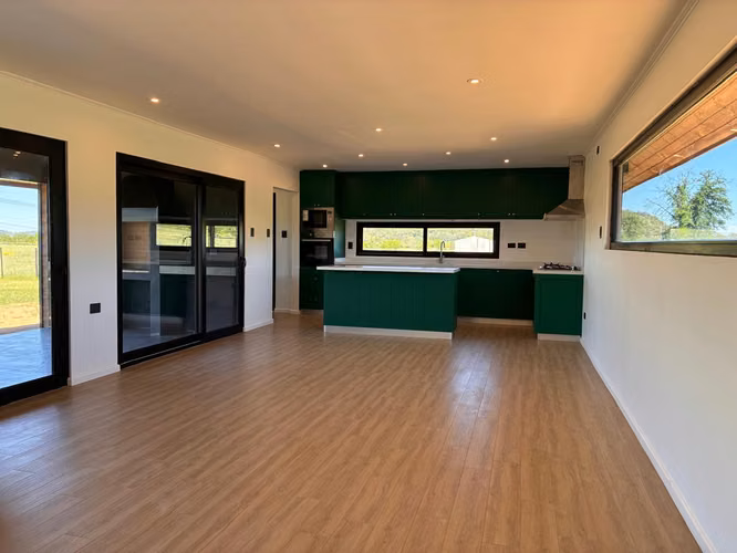 Maravillosas Casas Nuevas estilo sureño en Romeral sitio 5000m2