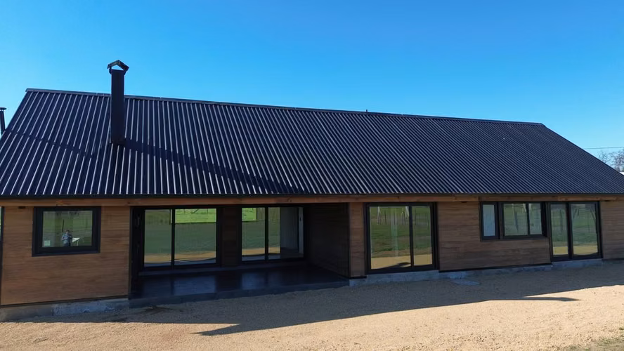 Maravillosas Casas Nuevas estilo sureño en Romeral sitio 5000m2