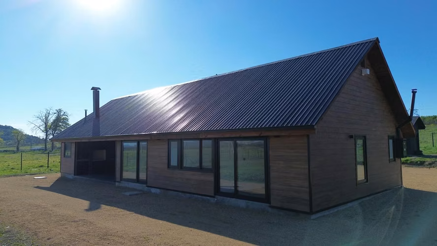 Maravillosas Casas Nuevas estilo sureño en Romeral sitio 5000m2