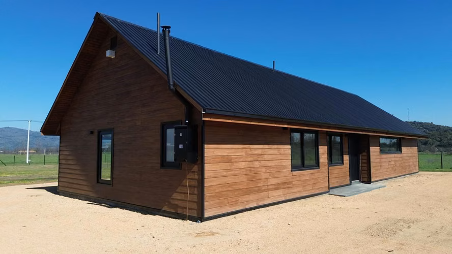 Maravillosas Casas Nuevas estilo sureño en Romeral sitio 5000m2