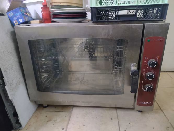 HORNO CONVECTOR A GAS 5 GN 1/1 A EUG905HS (Origen Italia) Monofasico
