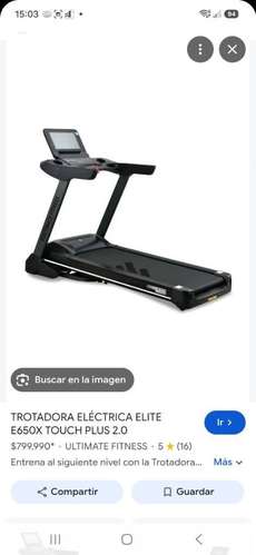 Trotadora últimamente fitness