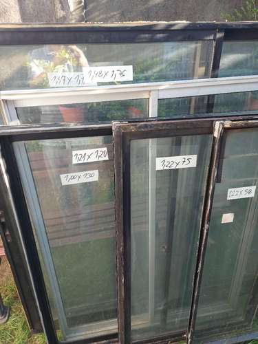 Ventanas de aluminio 6 unidades