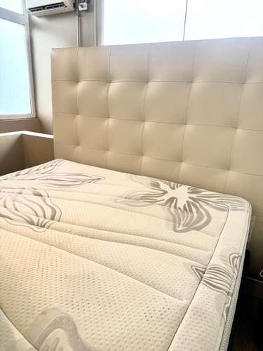 Cama 2 plazas + Soporte + Colchón sin respaldo