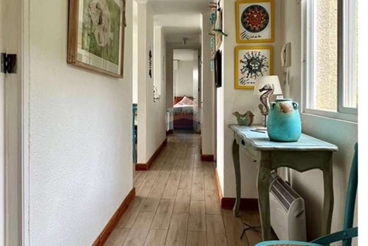 "excelente departamento amoblado con vista al mar"