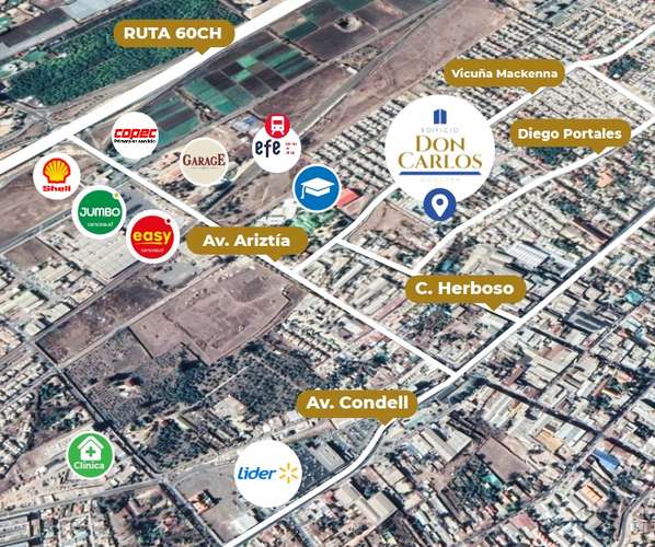 OPORTUNIDAD CENTRALES DEPARTAMENTOS CONDOMINIO QUILLOTA