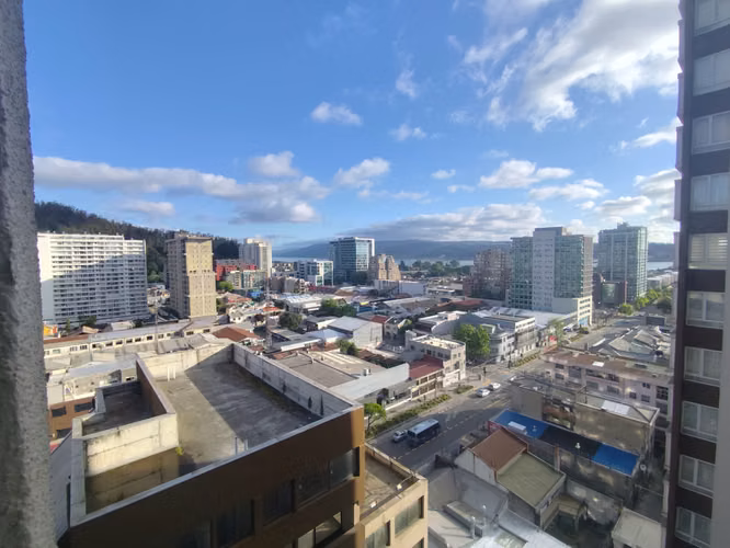 Se arrienda departamento de 1D + 1B en el centro de Concepción (Gastos comunes incluidos).