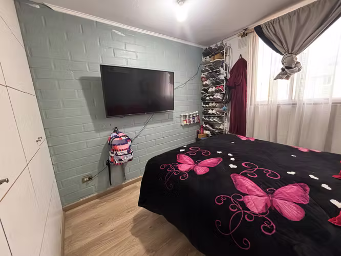 Lindo Dpto. 3d/1b Con Aire Acondicionado En Conchali - Imagen 18