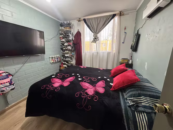 Lindo Dpto. 3d/1b Con Aire Acondicionado En Conchali - Imagen 19