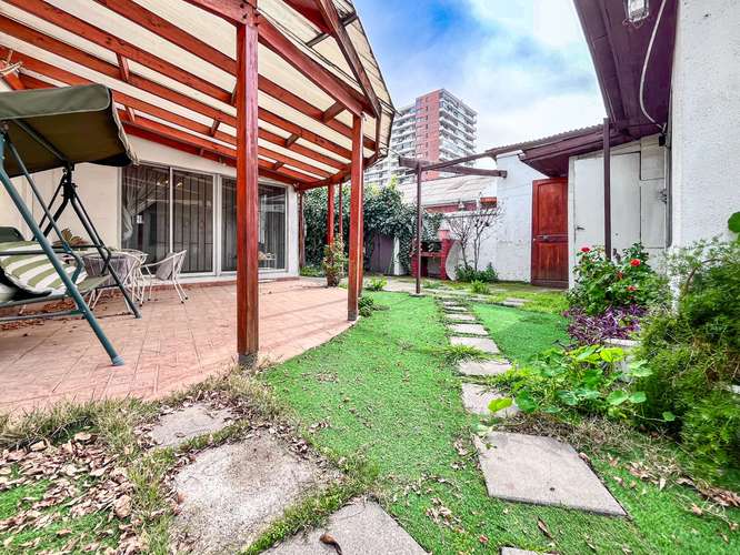 Terreno 438m2 +  Casa 233m2 Ñuñoa Providencia (186152)