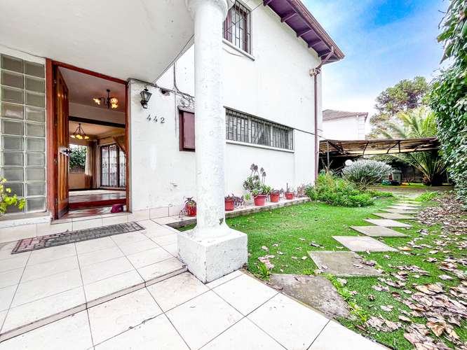 Casa + 438m2 Terreno Ñuñoa - Apto Para 2 Casas (186152)