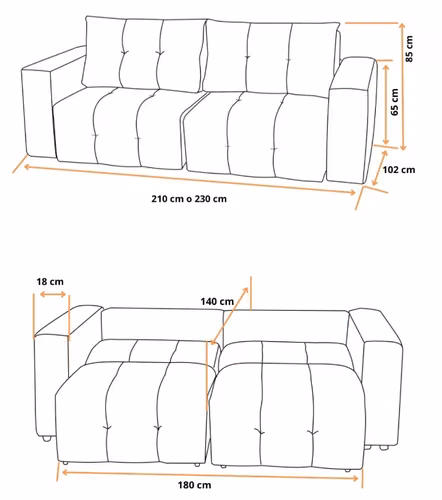SOFA CAMA GENOVA - Imagen 3