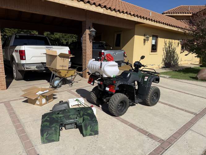 VENDE CUATRIMOTO LONCIN CON CARDAN