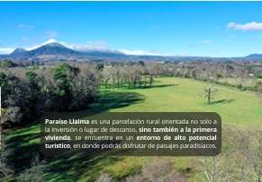 PARAÍSO LLAIMA, TU REFUGIO NATURAL EN CONGUILLÍO