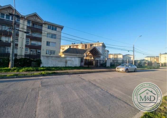 VENTA DPTO LA FORESTA HUALPEN 3 DOR 1 BAÑO ESTAC