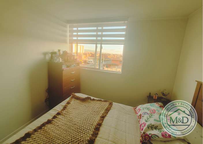 VENTA DPTO LA FORESTA HUALPEN 3 DOR 1 BAÑO ESTAC