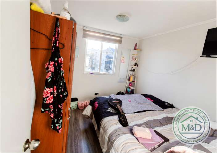 VENTA DPTO LA FORESTA HUALPEN 3 DOR 1 BAÑO ESTAC