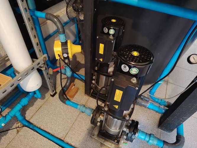 Planta de agua purificada para trasladar