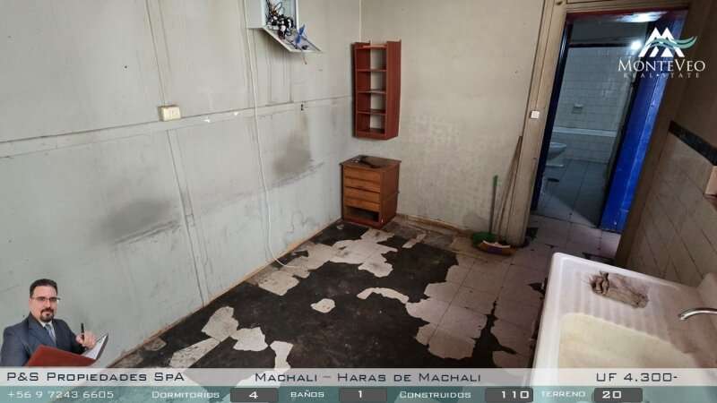 Casa comercial en arriendo en el centro de Rancagua, 4 privados