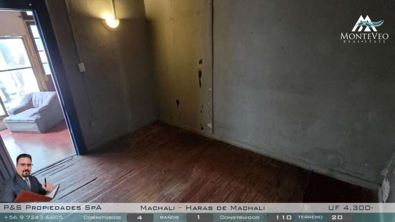 Casa comercial en arriendo en el centro de Rancagua, 4 privados