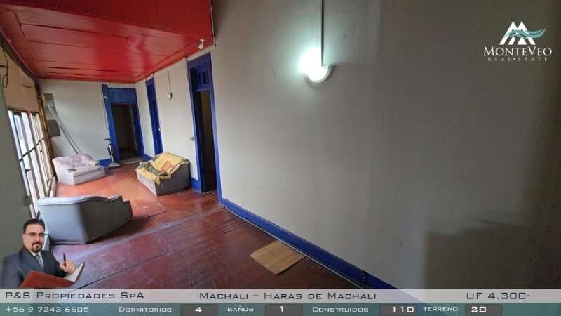 Casa comercial en arriendo en el centro de Rancagua, 4 privados