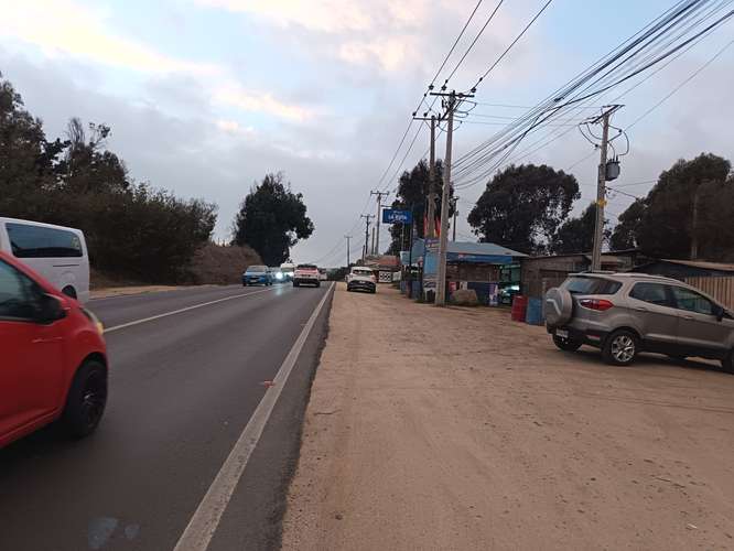 Se Arrienda amplio terreno de 1.400mts2 en Concón frente a Empresa de Chapiñomes sector las Gaviotas