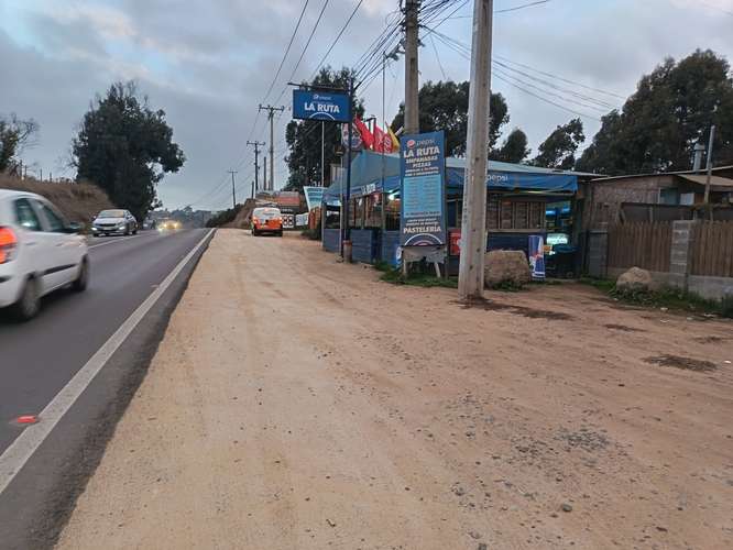 Se Arrienda amplio terreno de 1.400mts2 en Concón frente a Empresa de Chapiñomes sector las Gaviotas
