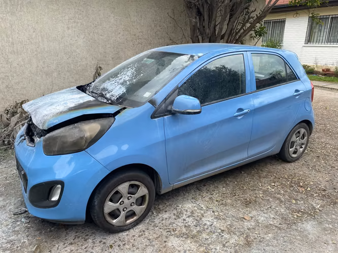 Kia morning 1.2, 2013 siniestrado , para desarme o proyecto