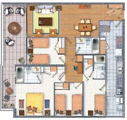 Se arrienda departamento 3DORM+2BAÑOS+EB/ Av. Los - Imagen 25