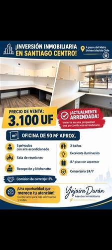 Oficina en Venta en Santiago