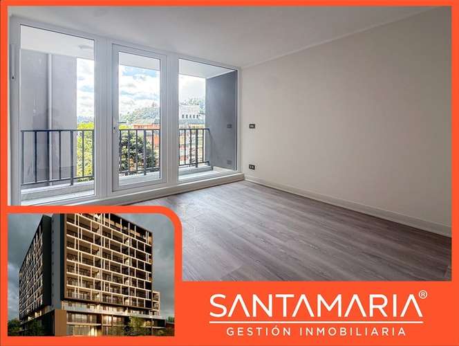Arriendo Dpto 2dorm,2baños y estac, Salas, Concepción Centro