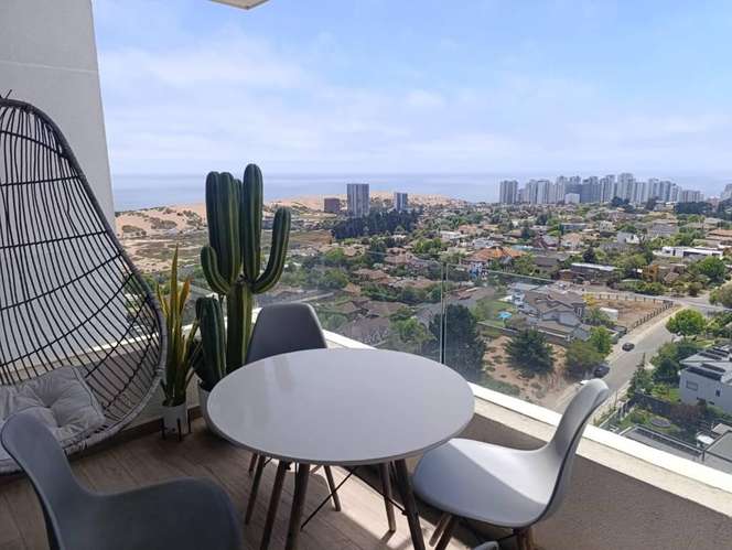 Hermoso depto bosques de montemar 2 personas