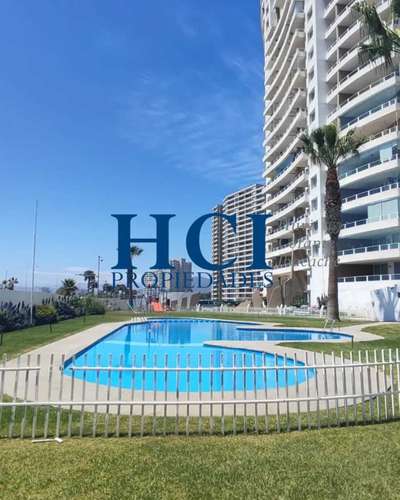 Arriendo depto con terraza 20 m2 y vista al mar (186719)