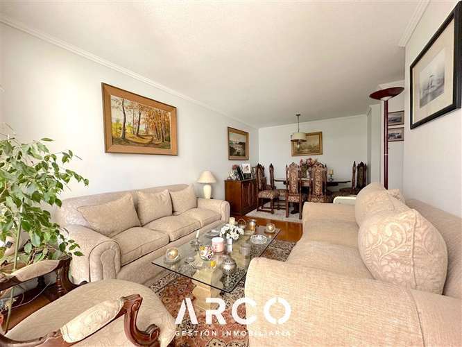 Departamento en venta de 3 dorm. en Ñuñoa