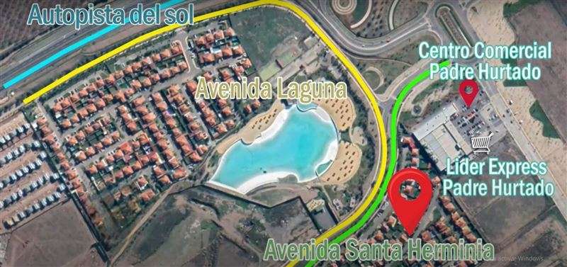 Casa mediterránea en Condominio