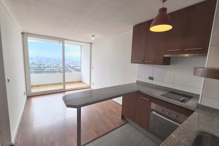 Depto remodelado piso 20, vista cordillera, estac. y bodega