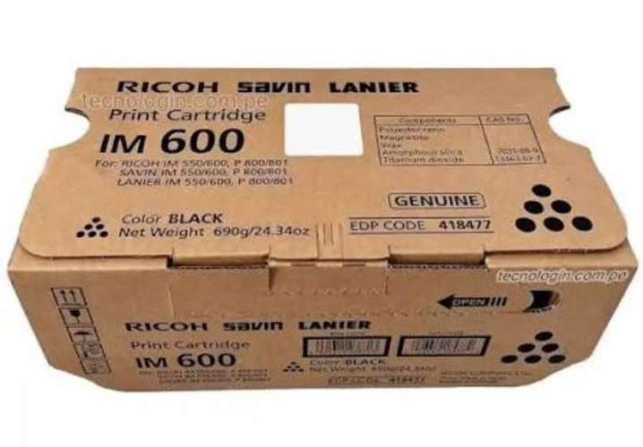 SET DE 11 TONERS ORIGINALES IM600 /IM550
