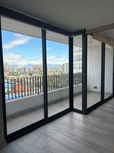 Arriendo Ñuñoa 1D1B+Amplia Terraza Metro Ñuble
