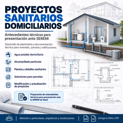 Oficina de proyectos sanitario