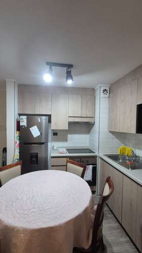 Depto Amoblado en Gamero, Chillán, 2 dormitorios, 2 baños
